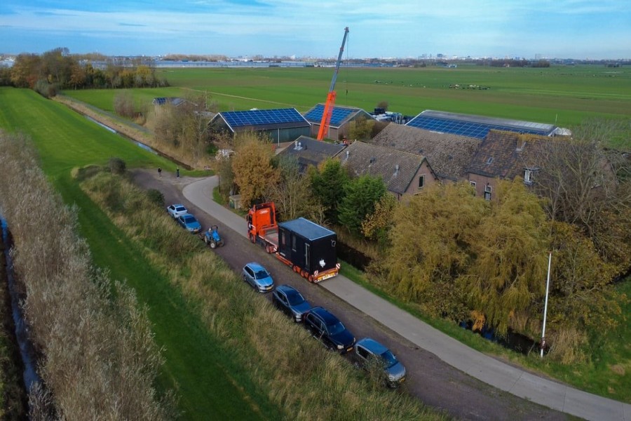 Location in the Netherlands of the first ever cultivated meat farm.